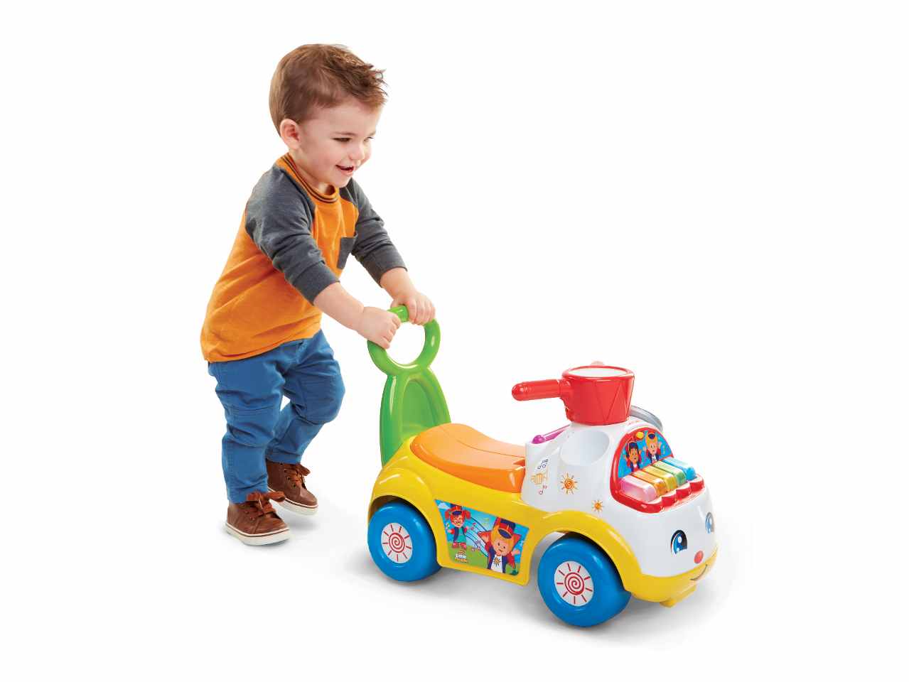 Fisher price music parade cavalcabile 39988-4l