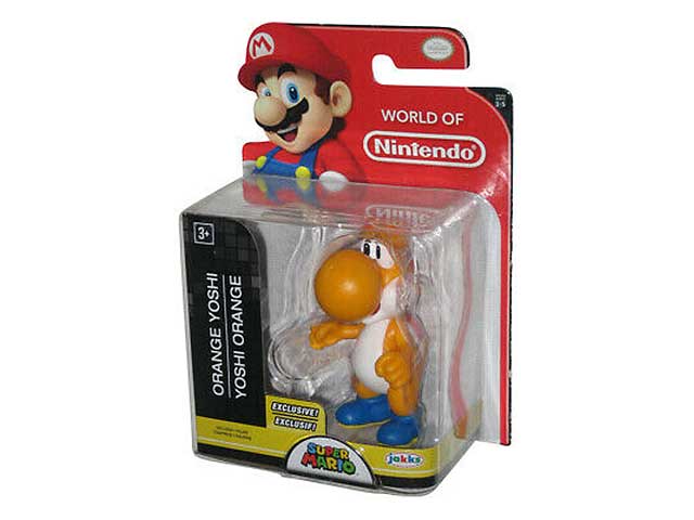 Super mario pers.6cm orange yoshi 48850