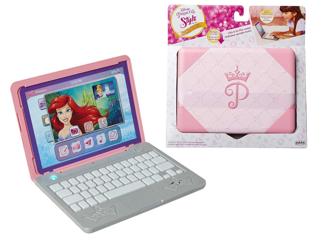 Disney princess style collection laptop