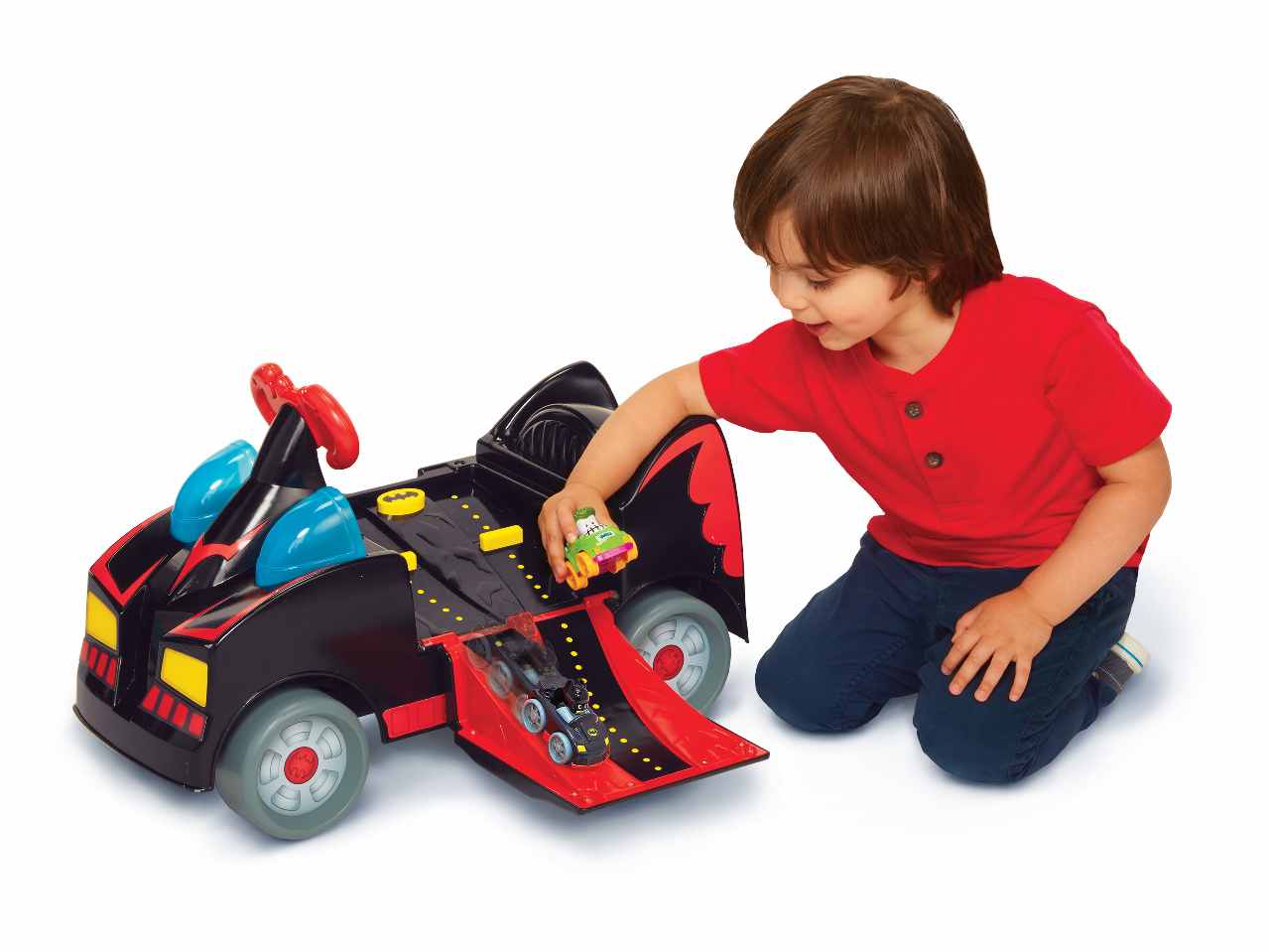 Batman wheelies ride cavalcabile 78233