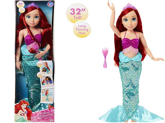 Disney bambola ariel 80cm 99088
