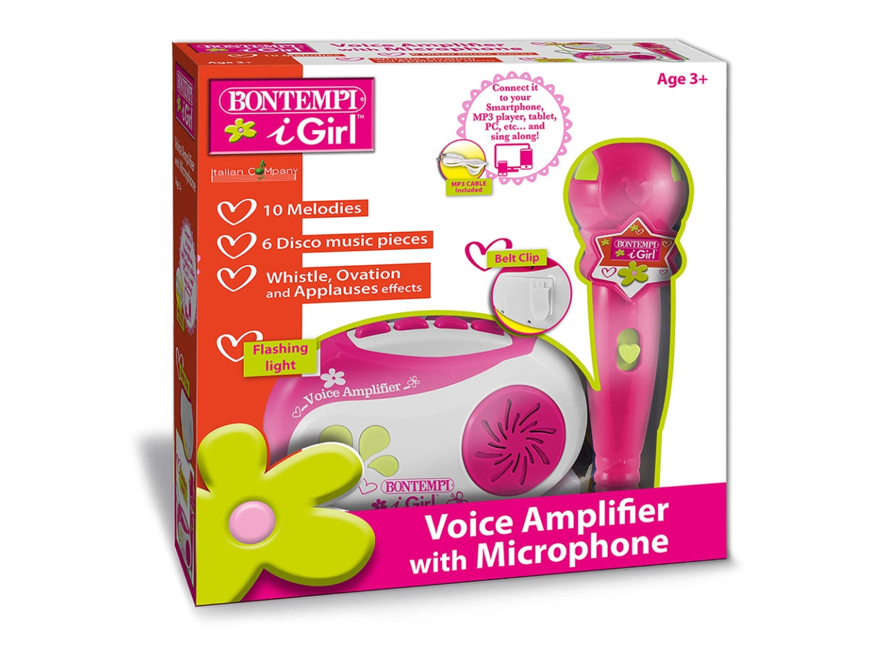 Microfono con amplificatore