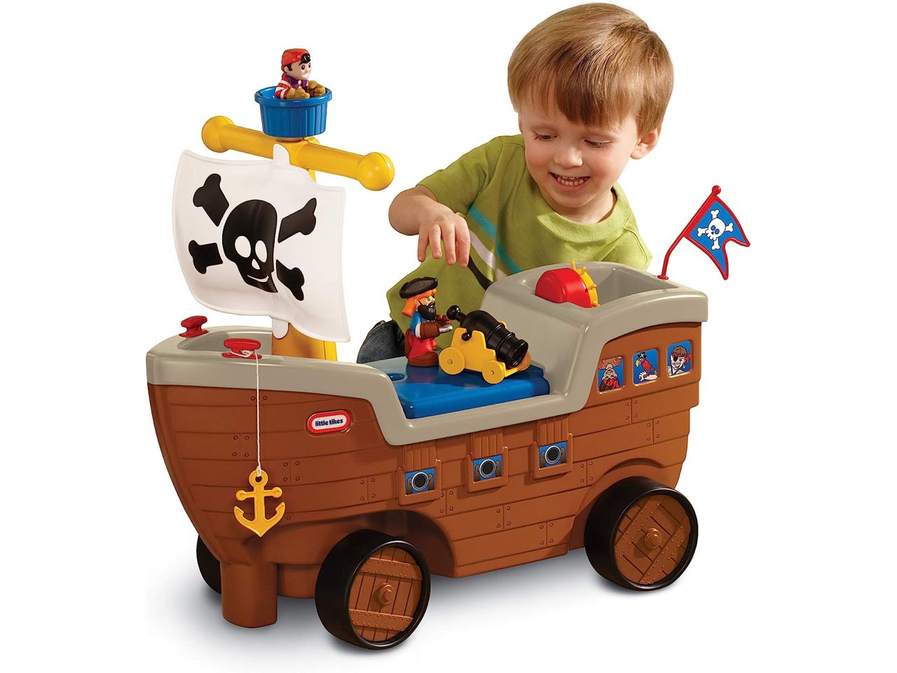 Little tikes nave dei pirati cavalca e vai