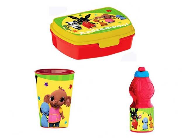 Bing set merenda 3 pezzi sb147bg