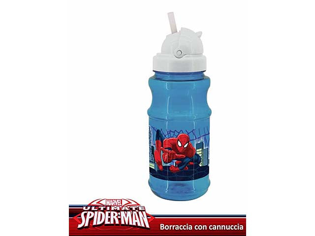 Spiderman borraccia c/cannuccia 6804270