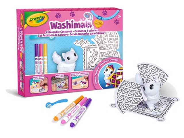 Washimals acc.da colorare principessa 74-7436