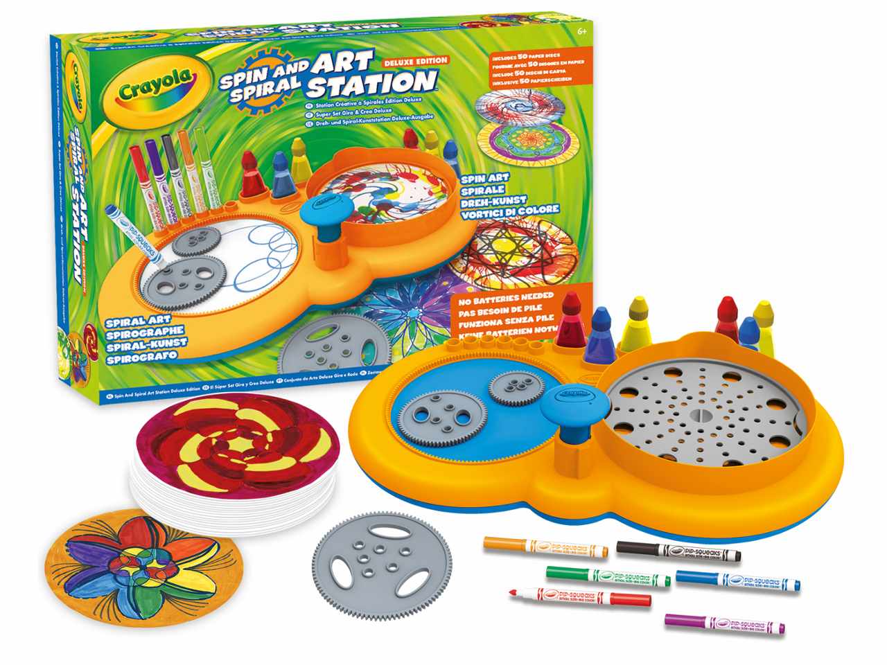 Spin&spiral art station super set gira&crea74-7499