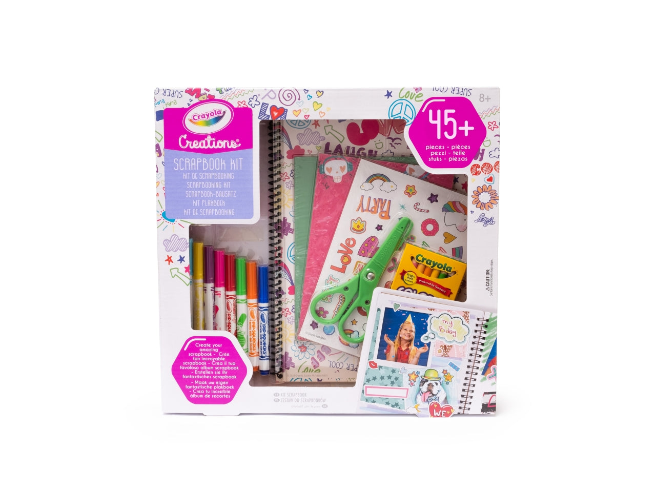 Set Crea il tuo Album Scrapbook Crayola Creation