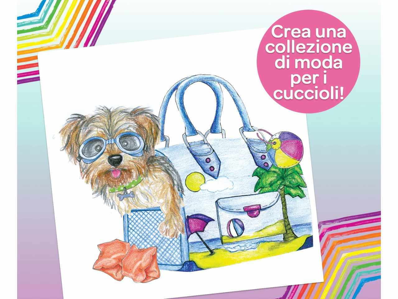 Creations pet fashion sketch set 04-1173