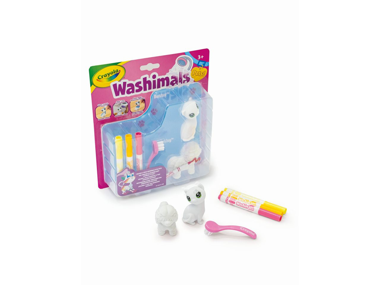 Washimals pets set ricarica gattino & cagnolino