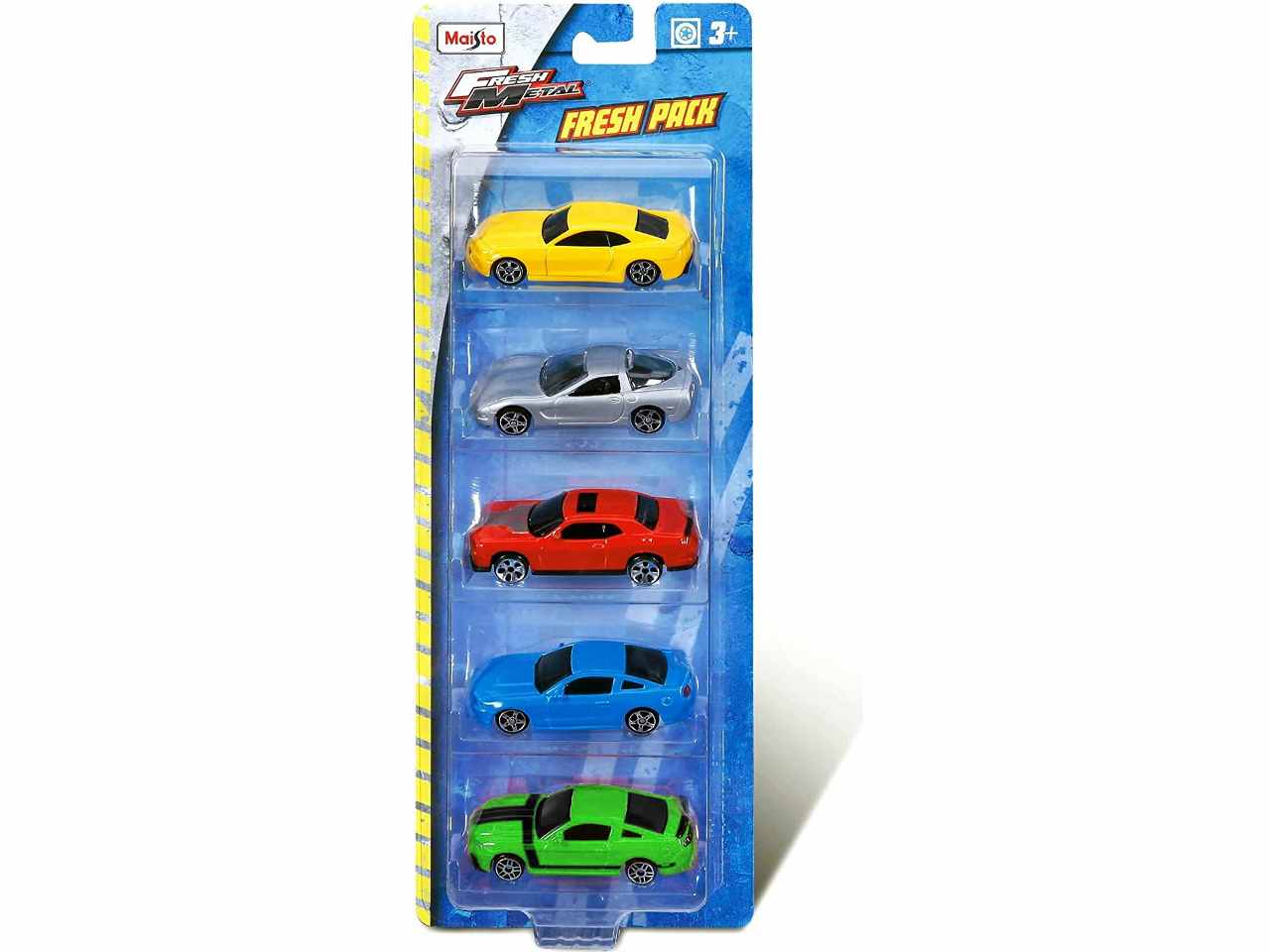 Maisto auto 1:64 fresh metal 5 pezzi 390645.024 $