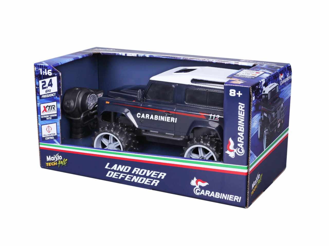 Auto r/c 1:16 defender carabinieri 926904.004