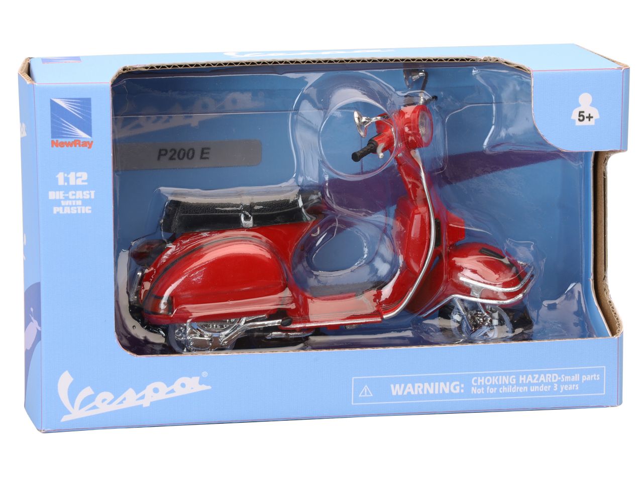 Vespa models in scala 1:12 in 12 assortimenti