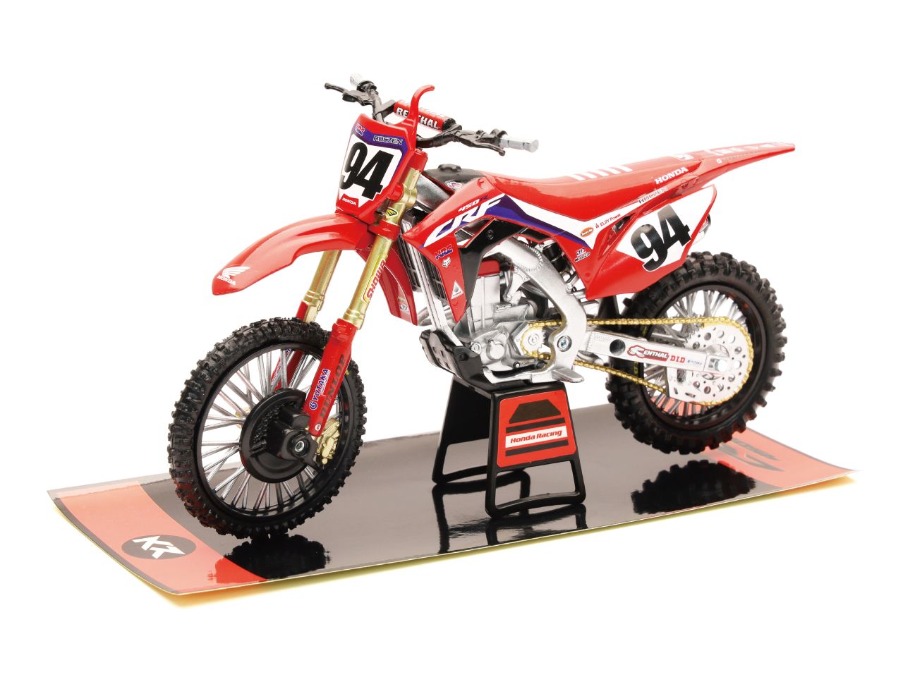 Moto honda crf450r hrc team ken roczen n.94 in scala 1:12