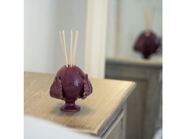 Pomo profumatore 12cm bordeaux pum10b0