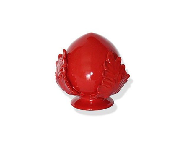 Pomo 10cm rosso  pigna03ro $