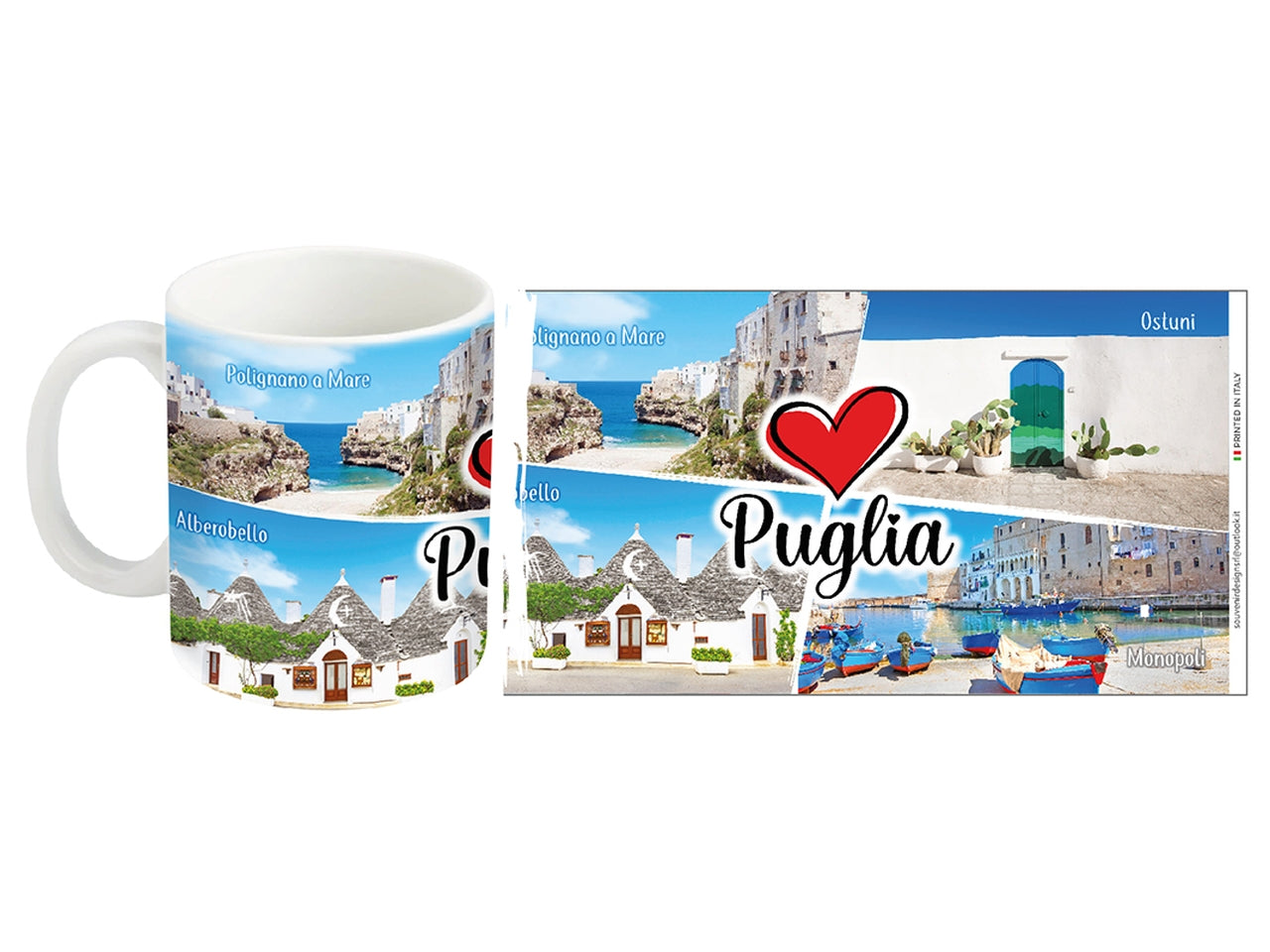 Tazza collage agrusti
