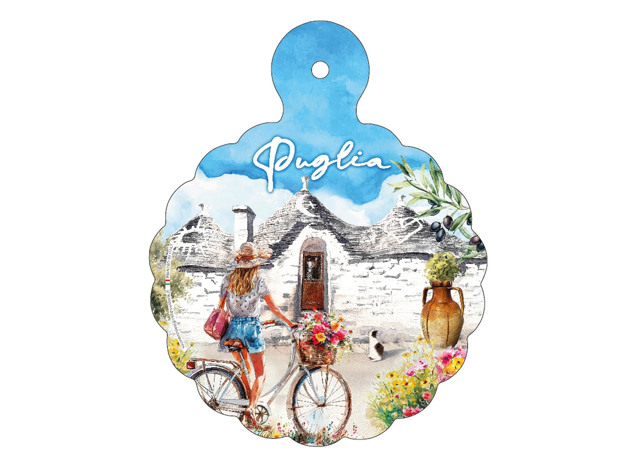 Tagliere fiore bici agrusti