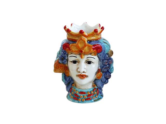 Testa di moro donna 10x8cm 14-2p
