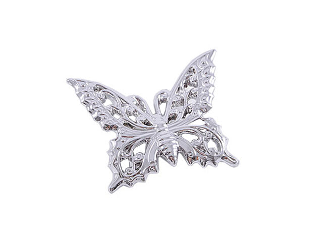 Farfalla 10cm argento 70010silv