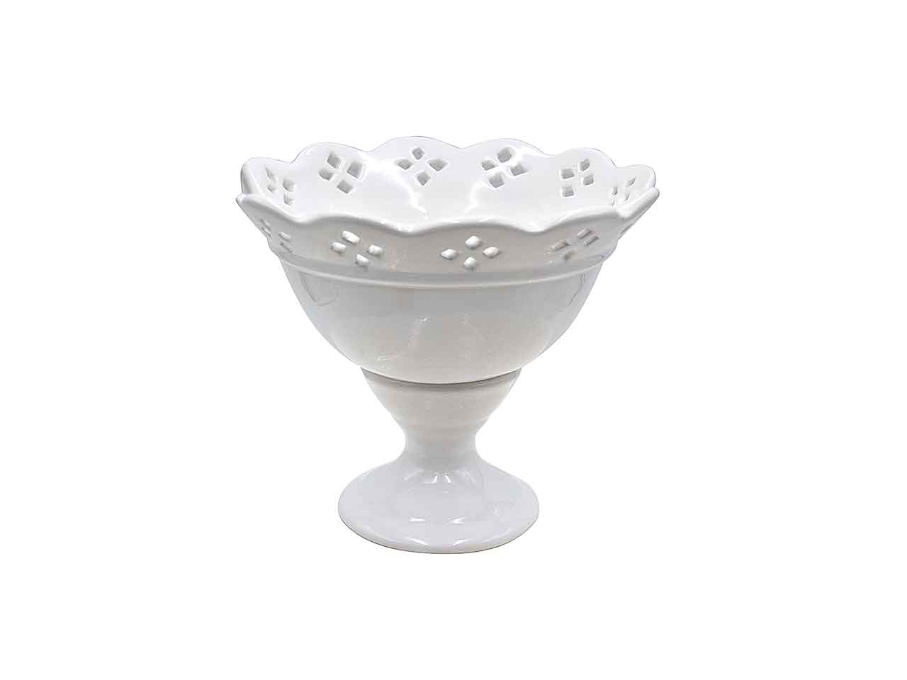 Alzata 14cm bianca az14