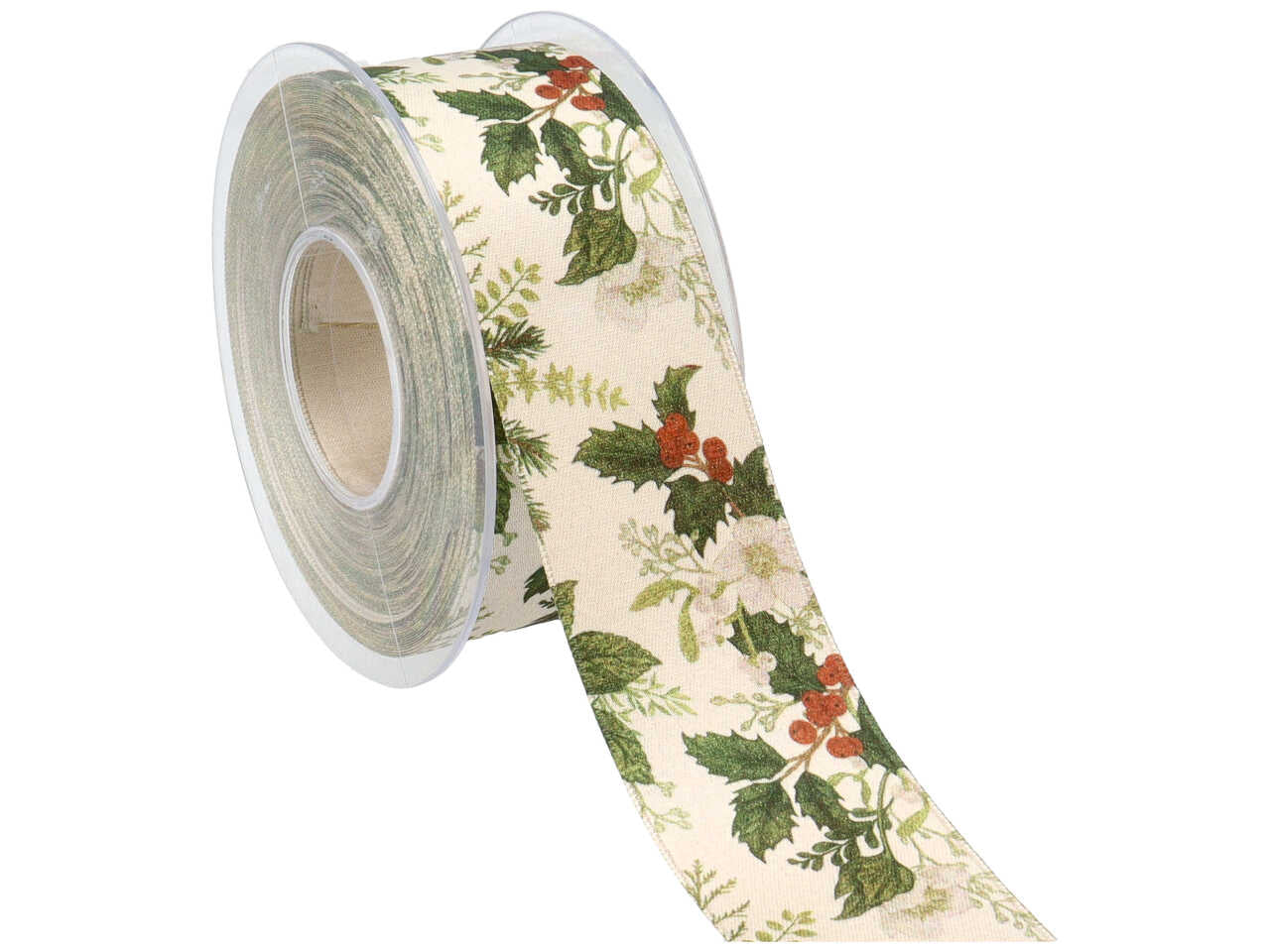 Nastro elleboro 40mmx15mt panna e oro