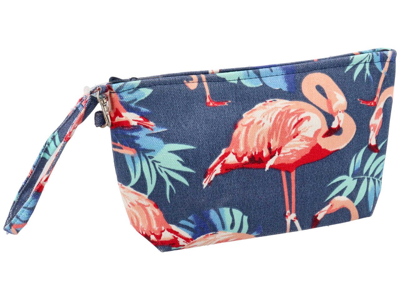 Pochette con disegno fenicotteri