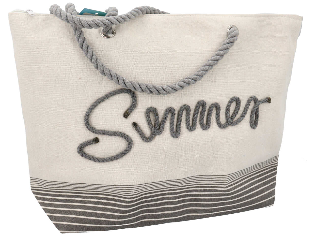 Borsa mare summer in corda 51x38x14cm