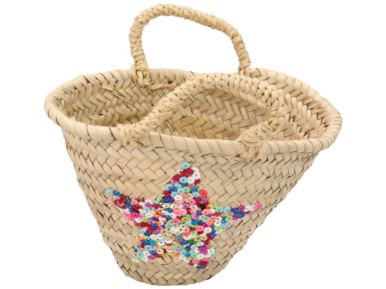 Borsetta mini con stella multicolore