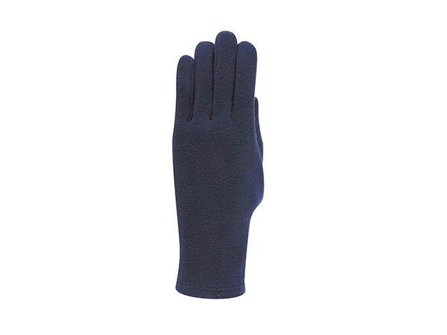 Guanti donna micropile blu taglia unica
