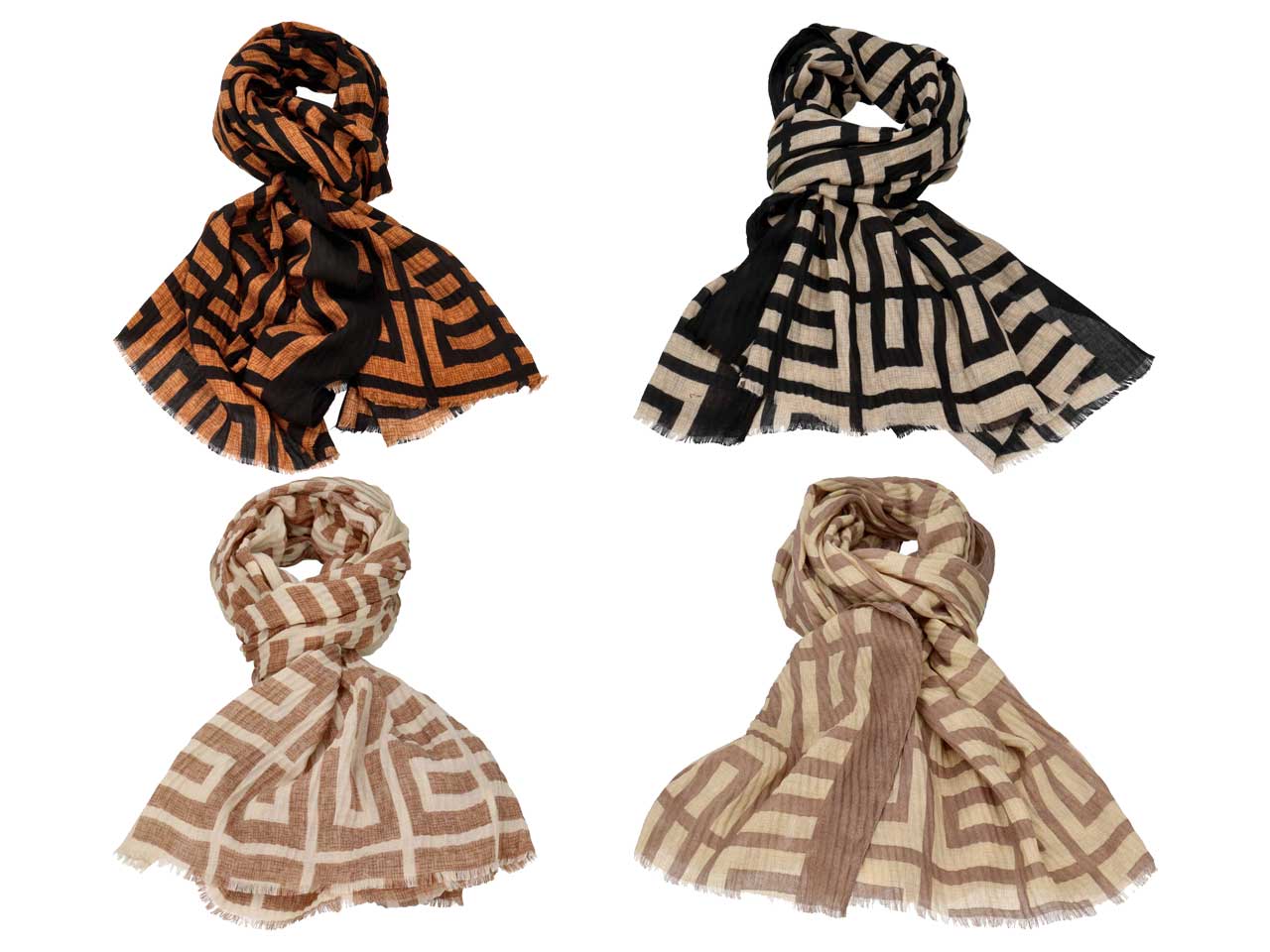 Sciarpa fantasie assortite