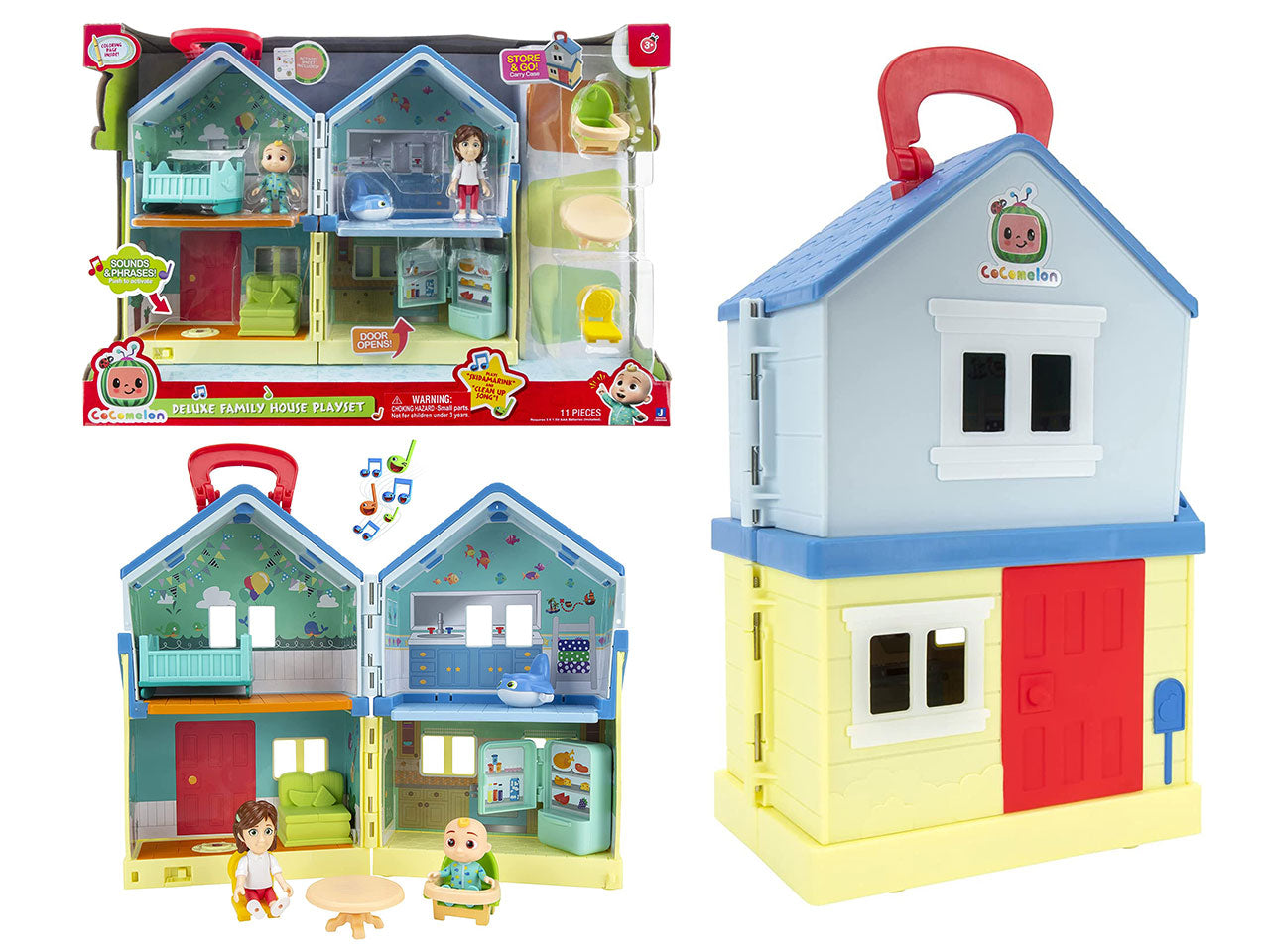 Cocomelon house playset deluxe