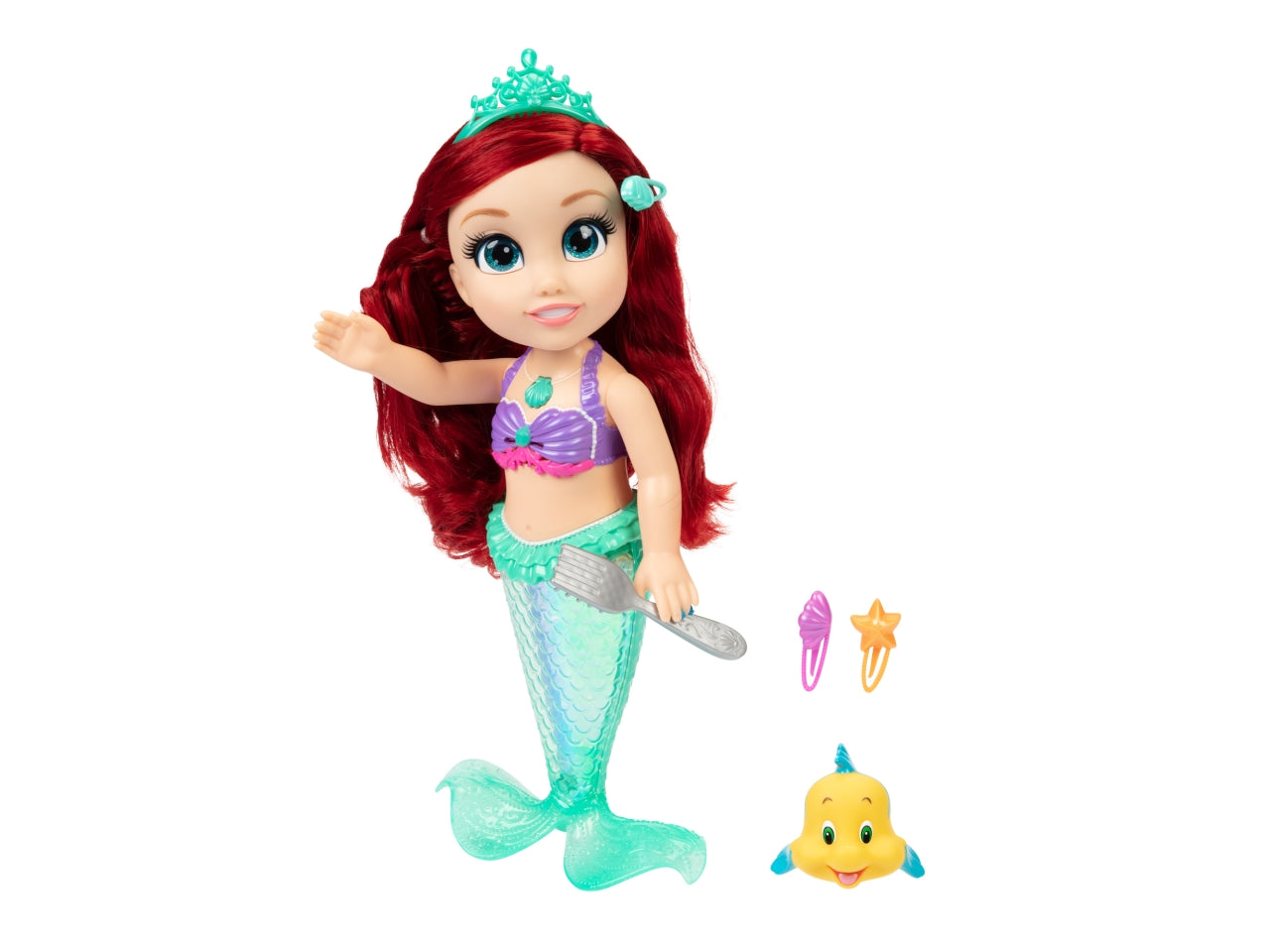 Disney princess bambola 38cm la mia amica ariel cantante