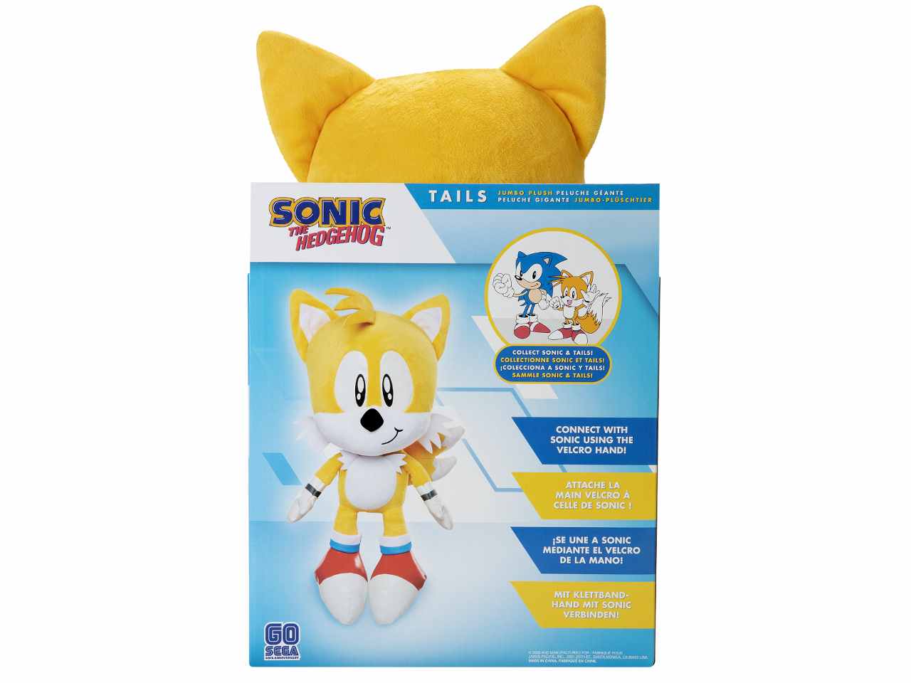 Sonic jumbo peluche asst404774