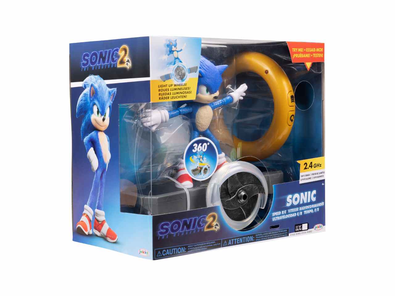Sonic 2 movie sonic speed r/c 409244 $