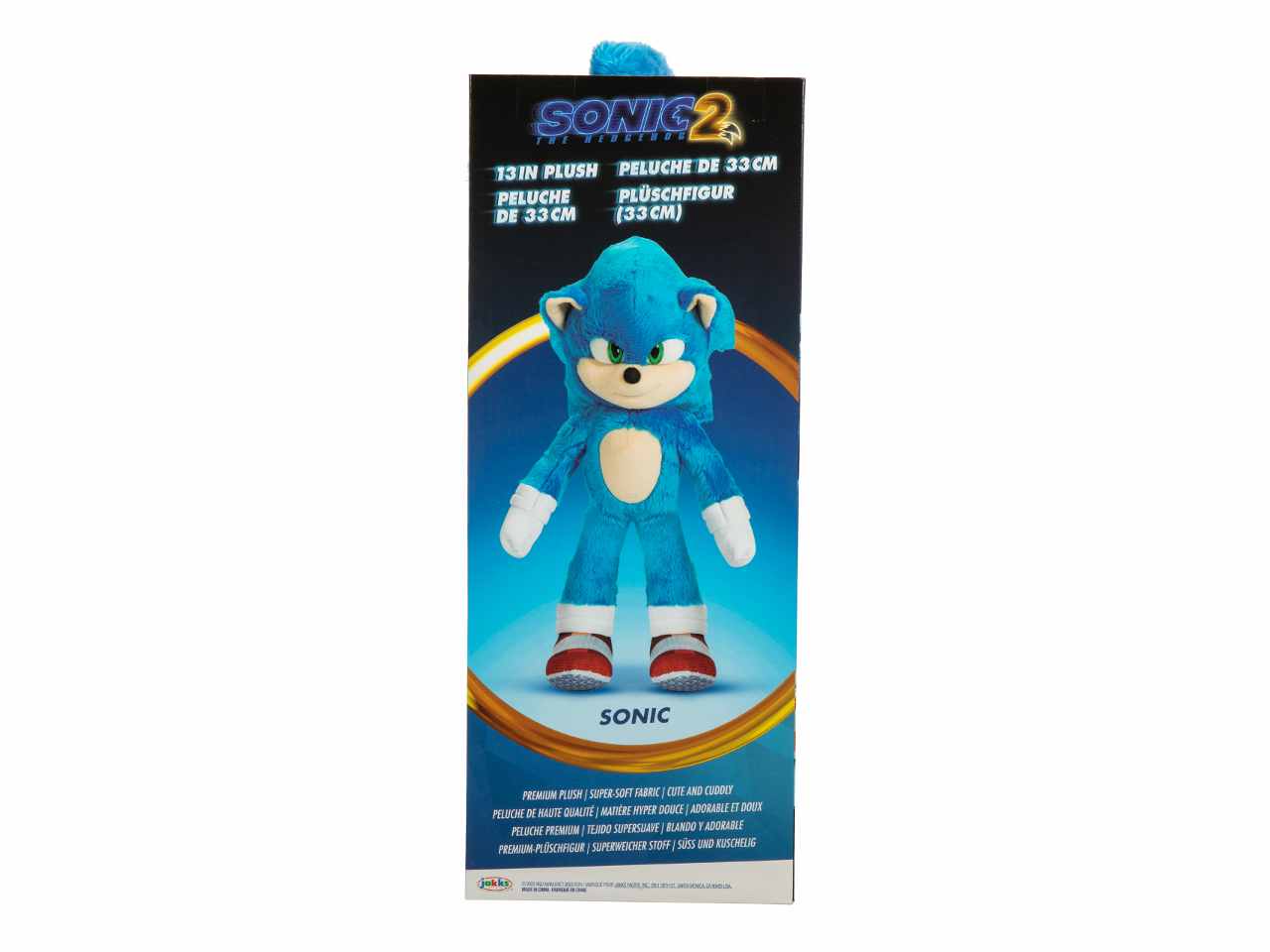 Sonic 2 movie 20cm peluche 412634-pb