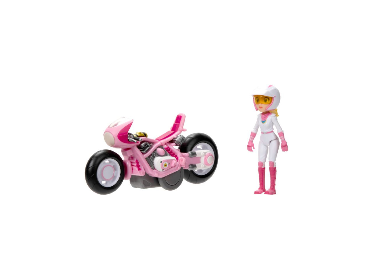 Super mario movie personaggio 6cm con kart assortiti