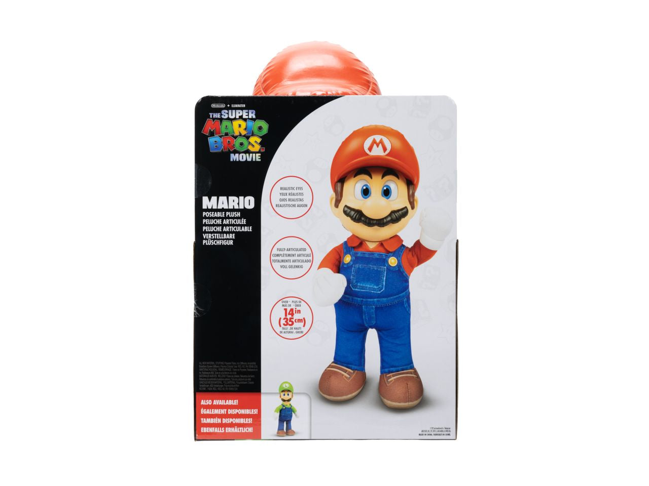 Super mario movie plush mario