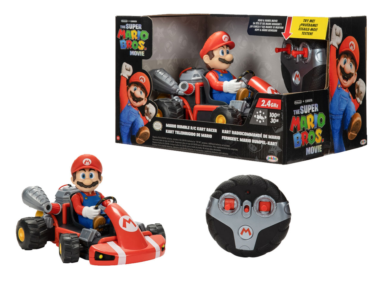 Super mario movie radiocomando rumble