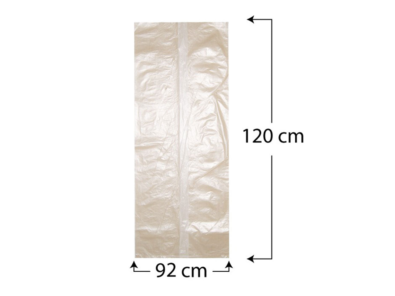 Sacco per la spazzatura 92x120cm ambra