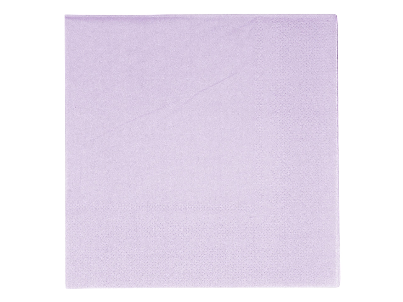 Tovaglioli di carta lilla, confezione 20 pezzi, 33x33 cm - Vert Decor