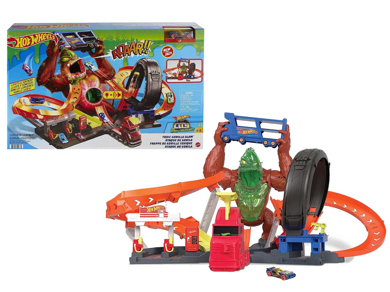 Hot wheels toxic gorilla slam