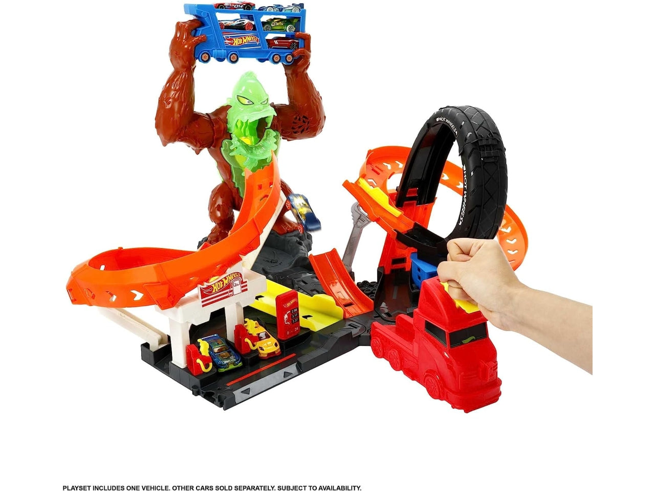 Hot wheels toxic gorilla slam