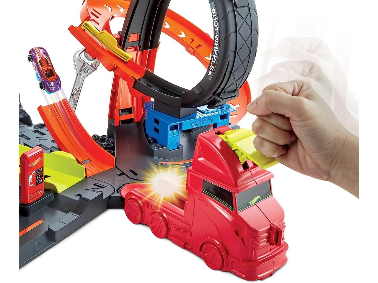 Hot wheels toxic gorilla slam