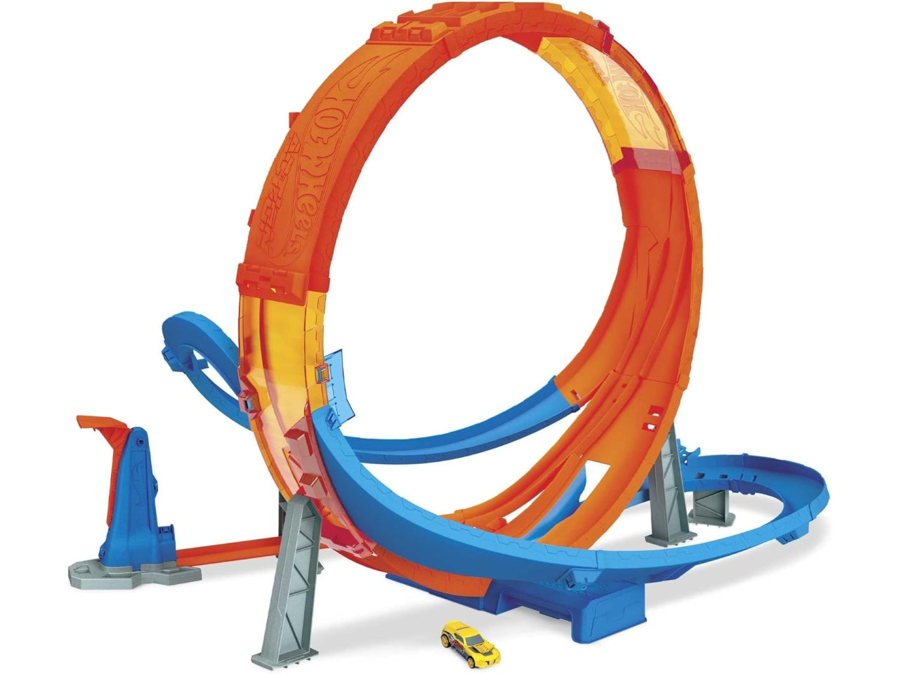 Pista hot wheels massive loop mayhem