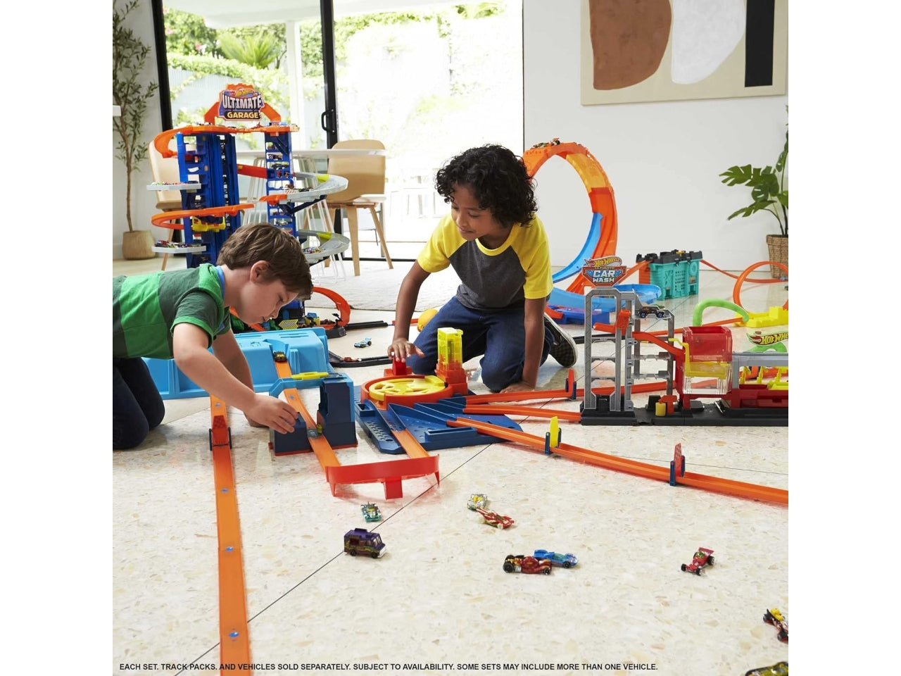 Pista hot wheels massive loop mayhem