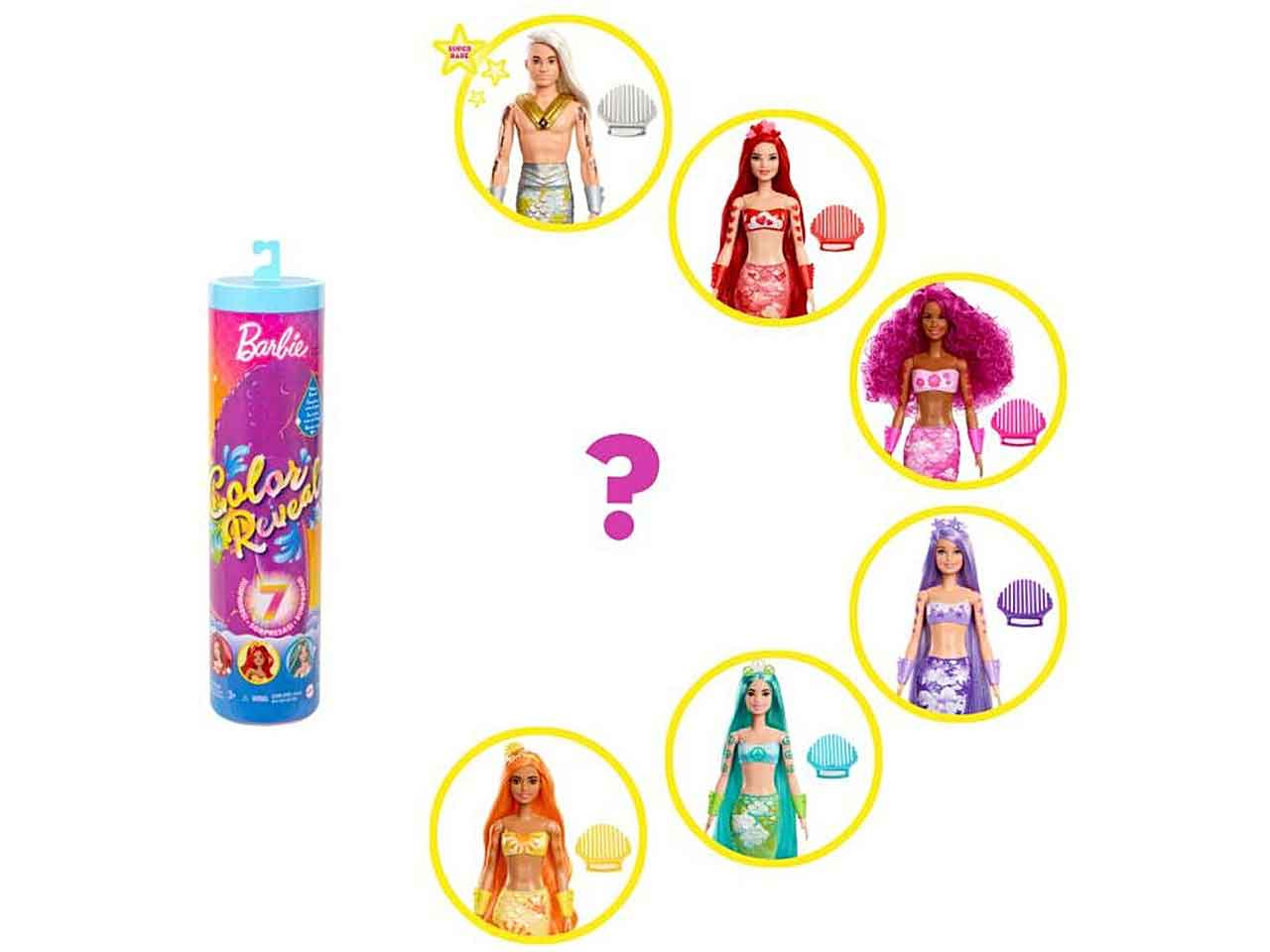 Barbie cr sirene hcc46-0