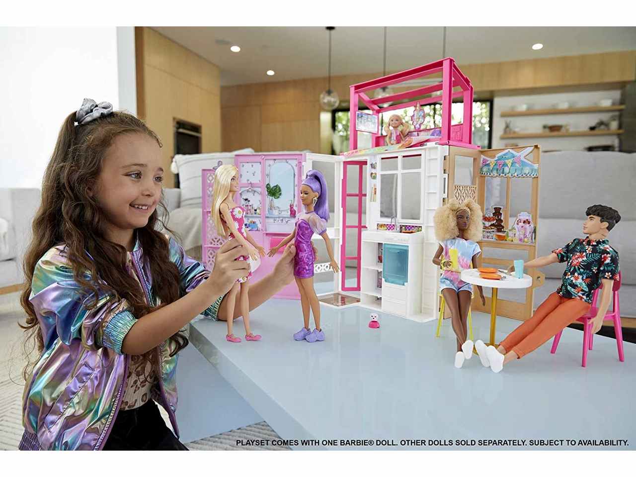 Barbie loft 2022 c/bambola hcd48