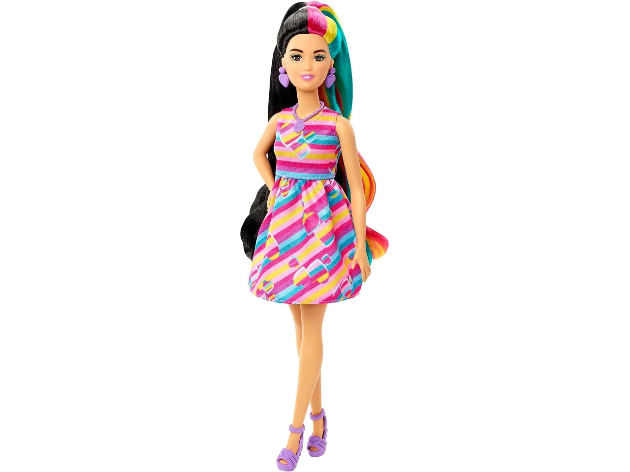 Barbie totally hair doll multicolor
