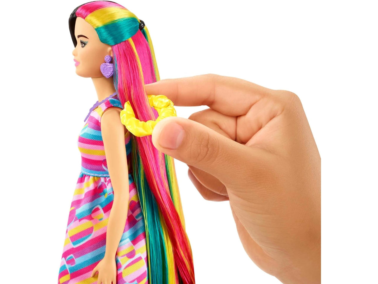 Barbie totally hair doll multicolor